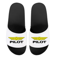 Thumbnail for Pilot & Badge Designed Sport Slippers