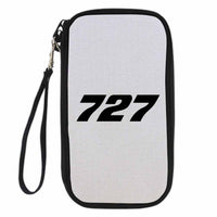 Thumbnail for 727 Flat Text Designed Travel Cases & Wallets