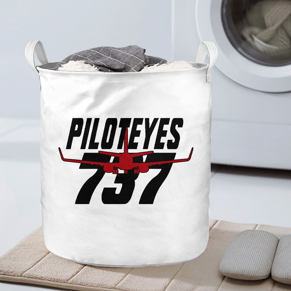 Amazing Piloteyes737 Designed Laundry Baskets