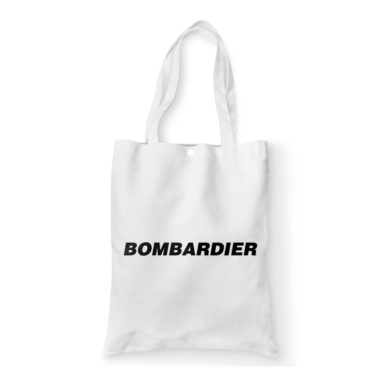 Bombardier & Text Designed Tote Bags