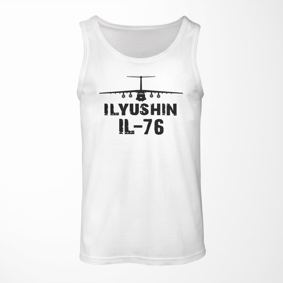 ILyushin IL-76 & Plane Designed Tank Tops