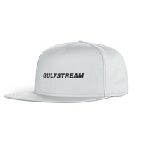 Thumbnail for Gulfstream & Text Designed Snapback Caps & Hats