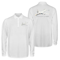 Thumbnail for Antonov AN-225 (19) Designed Long Sleeve Polo T-Shirts (Double-Side)