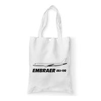 Thumbnail for The Embraer ERJ-190 Designed Tote Bags
