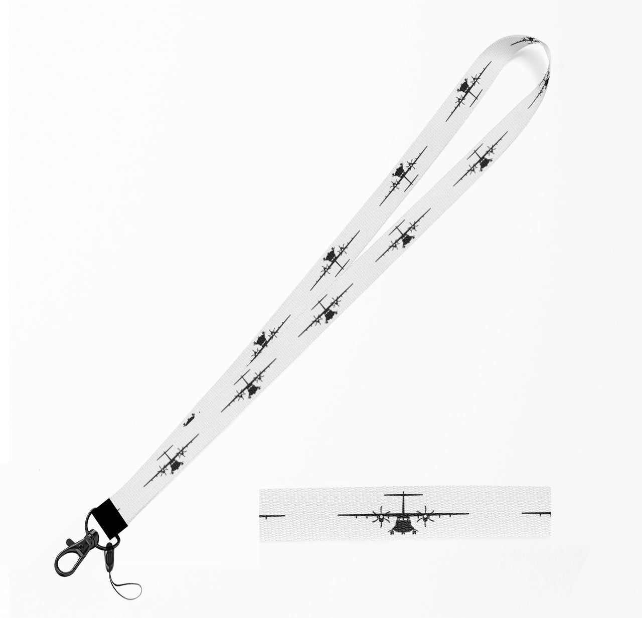 ATR-72 Silhouette Designed Lanyard & ID Holders