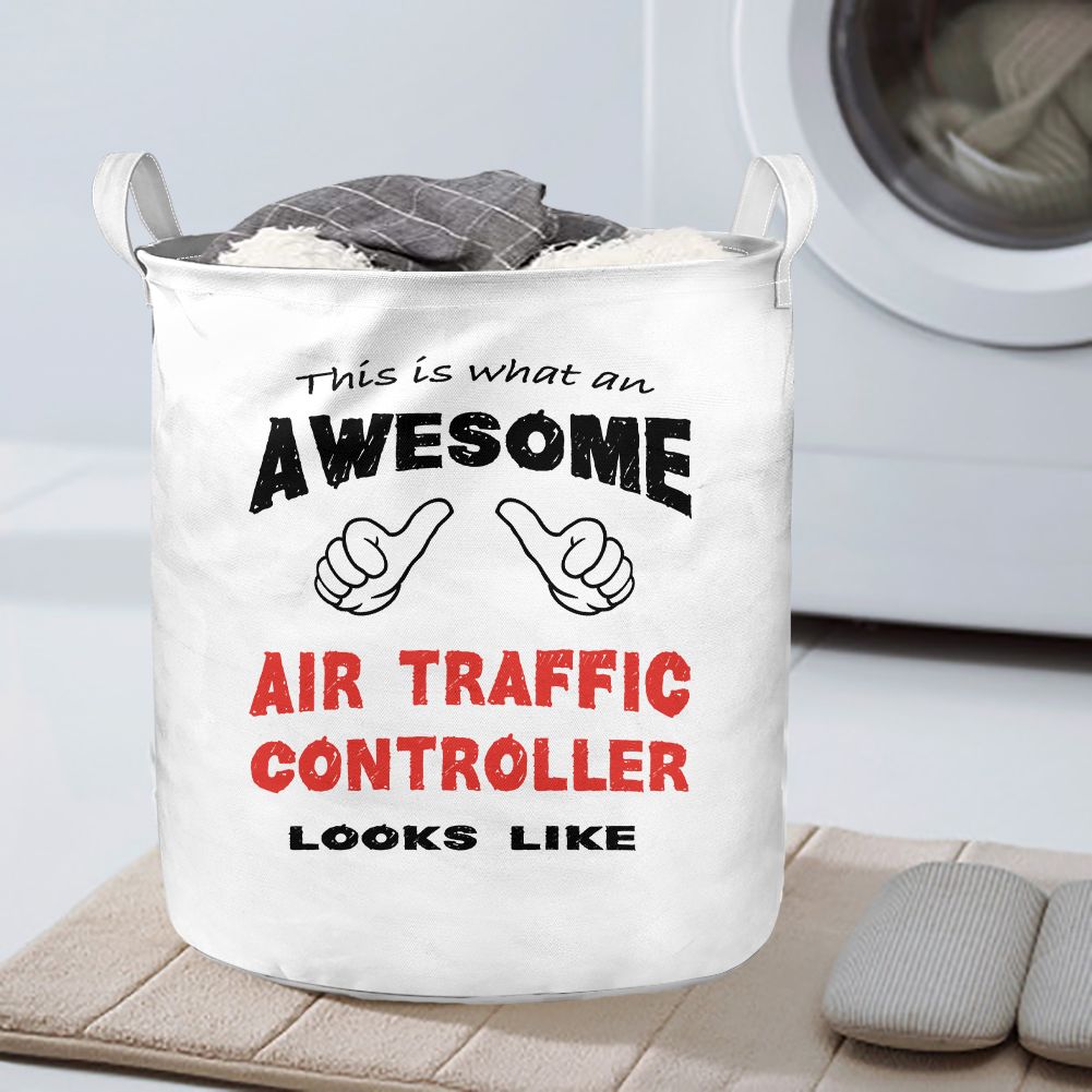 Air Traffic Controller Designed Laundry Baskets