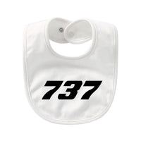 Thumbnail for 737 Flat Text Designed Baby Saliva & Feeding Towels