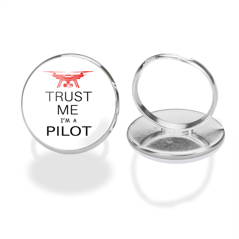 Trust Me I'm a Pilot (Drone) Designed Rings