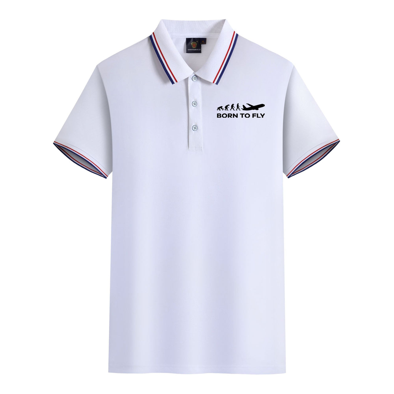 Born To Fly Designed Stylish Polo T-Shirts