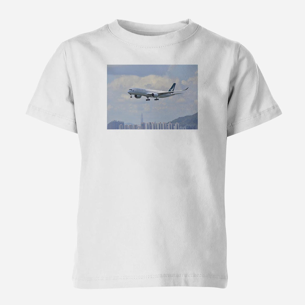 Cathay Pacific Airbus A350 Designed Children T-Shirts