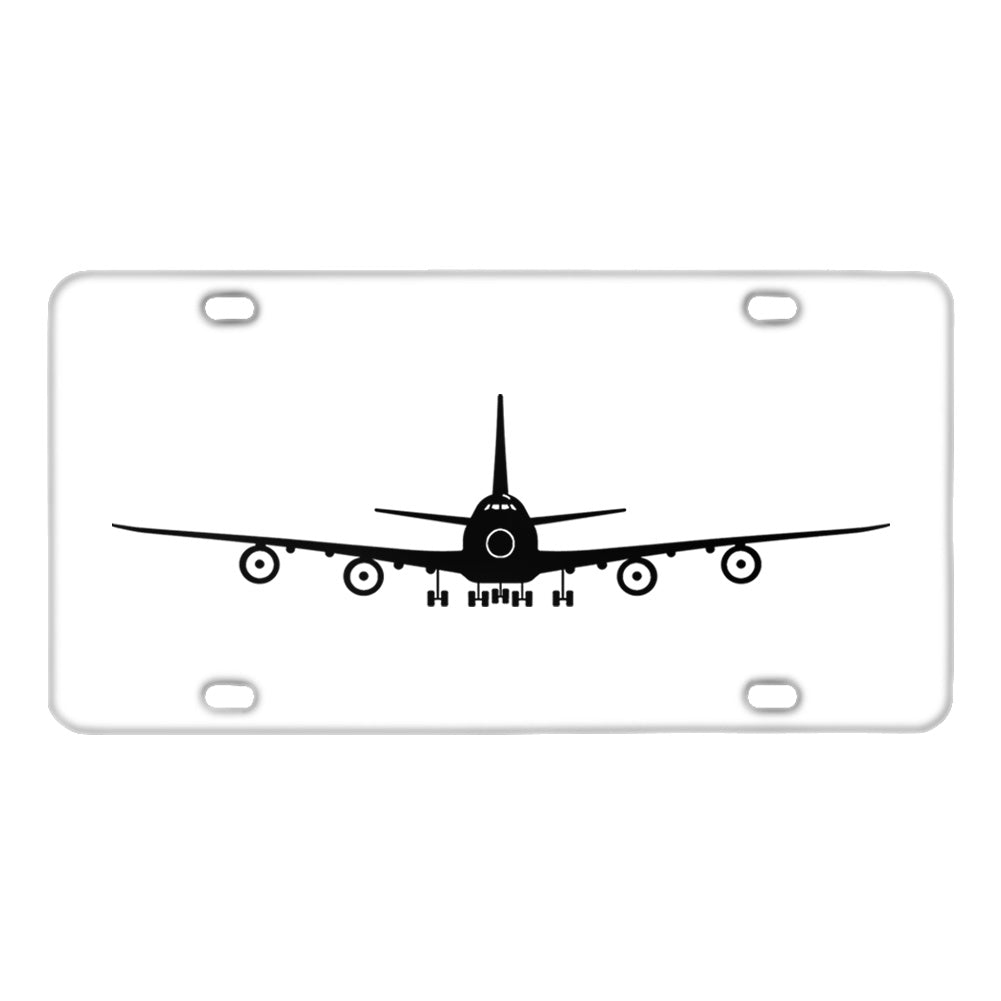 Boeing 747 Silhouette Designed Metal (License) Plates