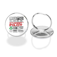 Thumbnail for Student Pilot Label Designed Rings