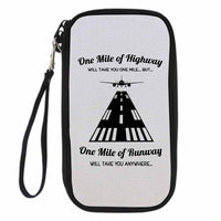 Thumbnail for One Mile of Runway Will Take you Anywhere Designed Travel Cases & Wallets