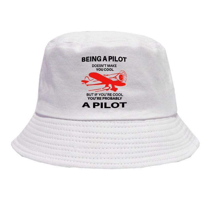 If You're Cool You're Probably a Pilot Designed Summer & Stylish Hats
