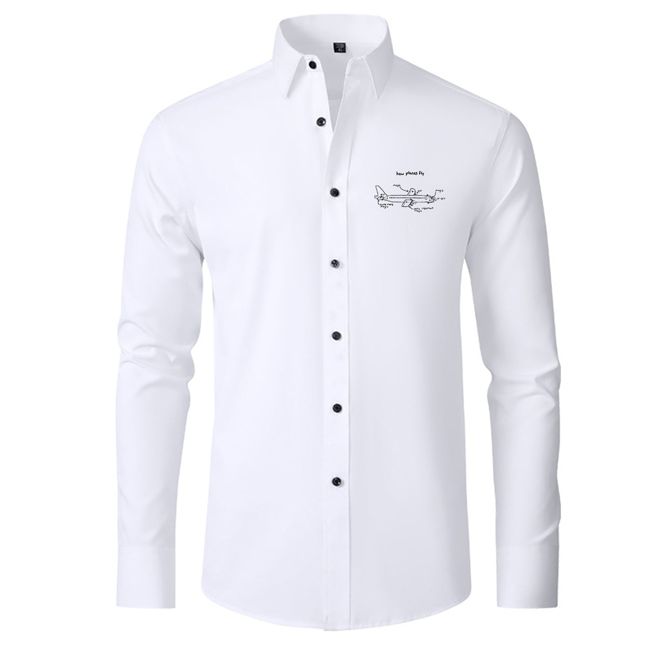 How Planes Fly Designed Long Sleeve Shirts
