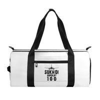 Thumbnail for Sukhoi Superjet 100 & Plane Designed Sports Bag