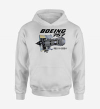 Thumbnail for Boeing 757 & Rolls Royce Engine (RB211) Designed Hoodies