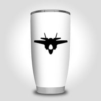 Thumbnail for Lockheed Martin F-35 Lightning II Silhouette Designed Tumbler Travel Mugs