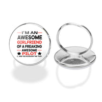 Thumbnail for I am an Awesome Girlfriend Designed Rings