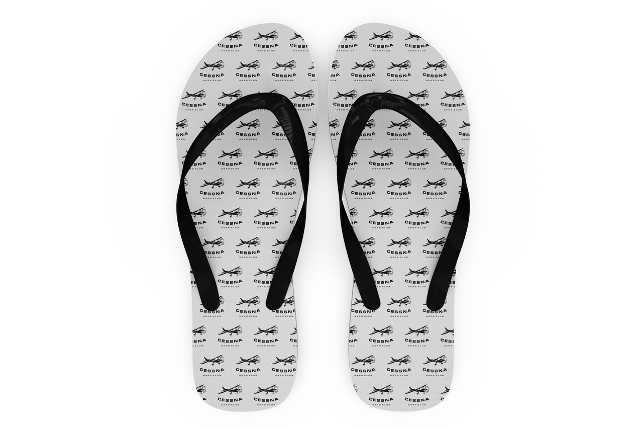 Cessna Aeroclub Designed Slippers (Flip Flops)