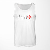 Thumbnail for Aviation Heartbeats Designed Tank Tops