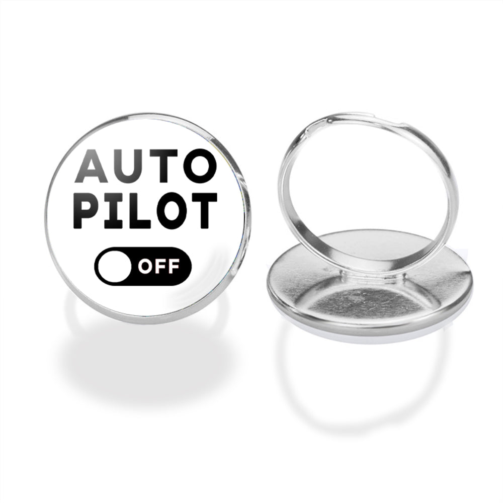 Auto Pilot Off Designed Rings