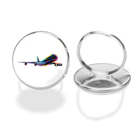 Thumbnail for Multicolor Airplane Designed Rings