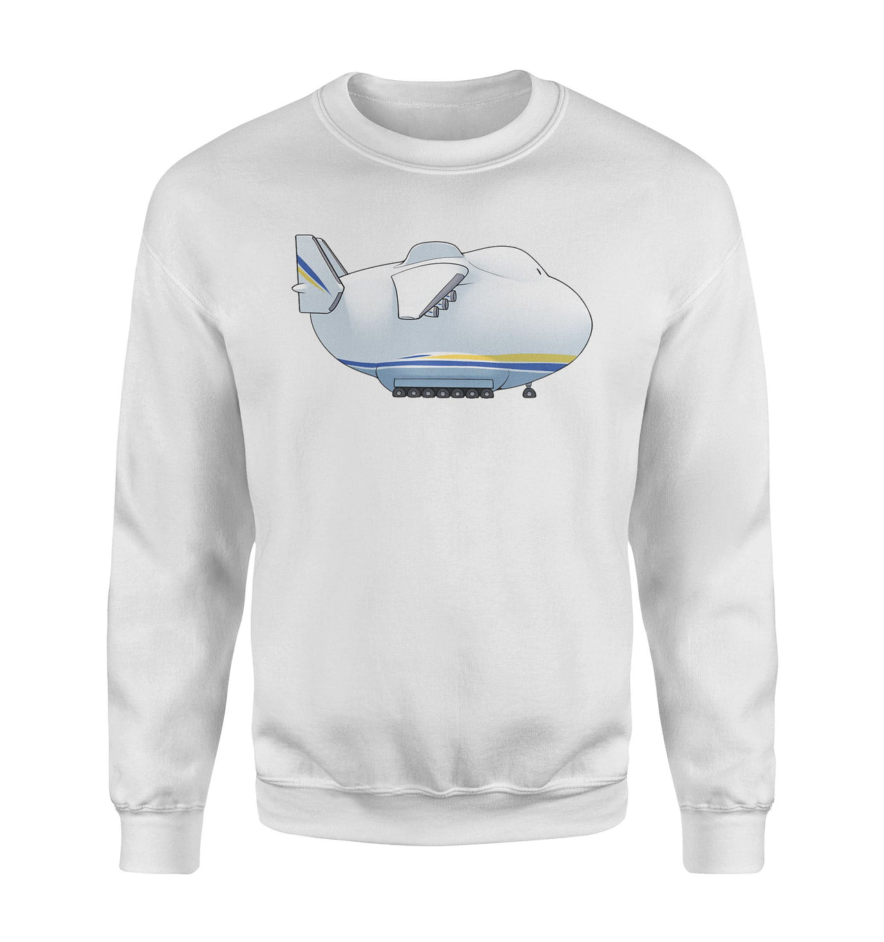 Antonov 225 Side Profile Designed Sweatshirts