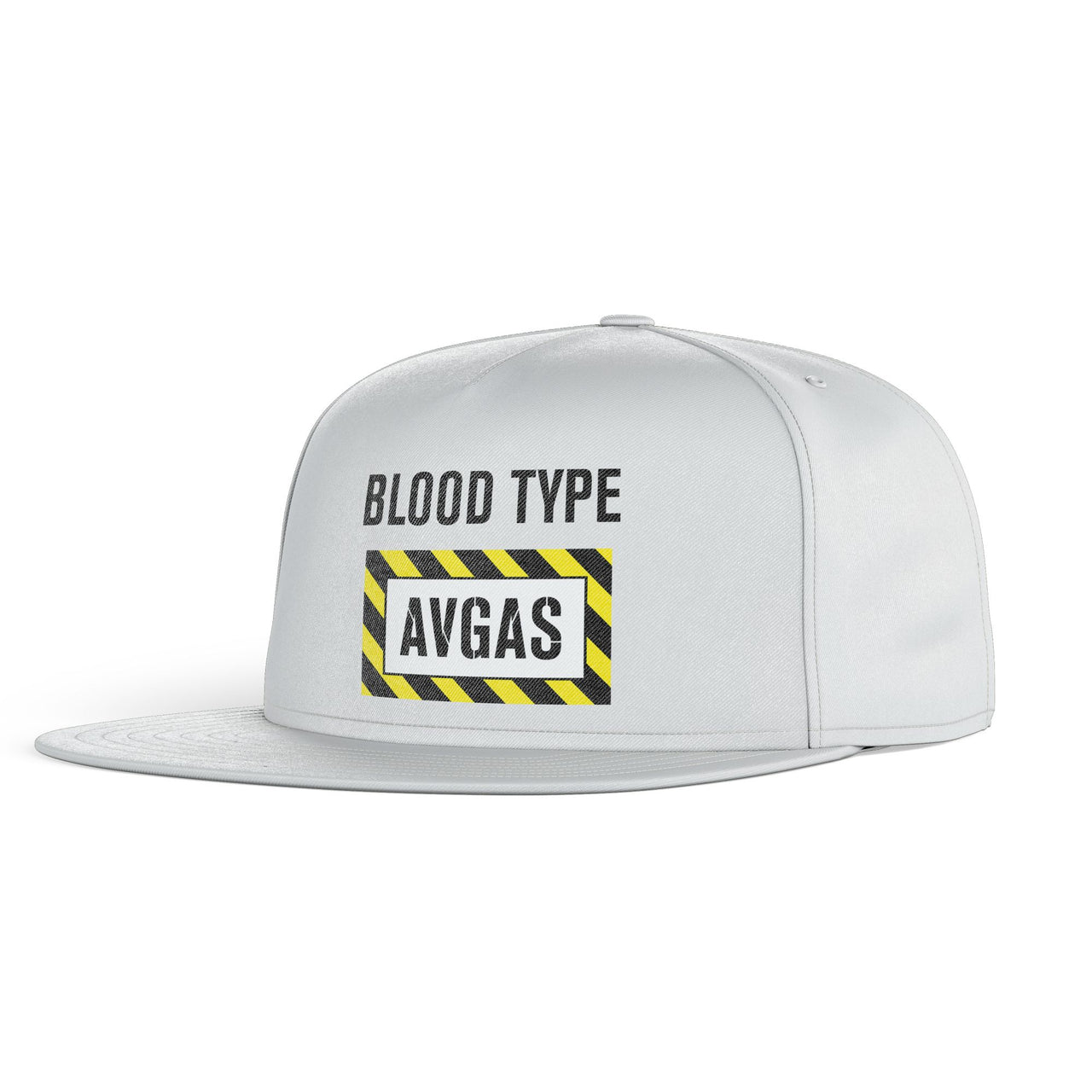 Blood Type AVGAS Designed Snapback Caps & Hats