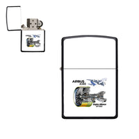 Thumbnail for Airbus A380 & GP7000 Engine Designed Metal Lighters
