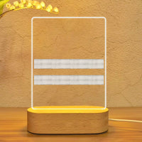 Thumbnail for Pilot Epaulettes (Silver) 2 Lines Designed Night Lamp