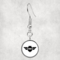 Thumbnail for Born To Fly & Badge Designed Earrings
