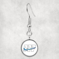 Thumbnail for Super Boeing 777 Designed Earrings
