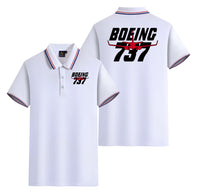 Thumbnail for Amazing Boeing 737 Designed Stylish Polo T-Shirts (Double-Side)