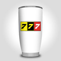 Thumbnail for Flat Colourful 777 Designed Tumbler Travel Mugs