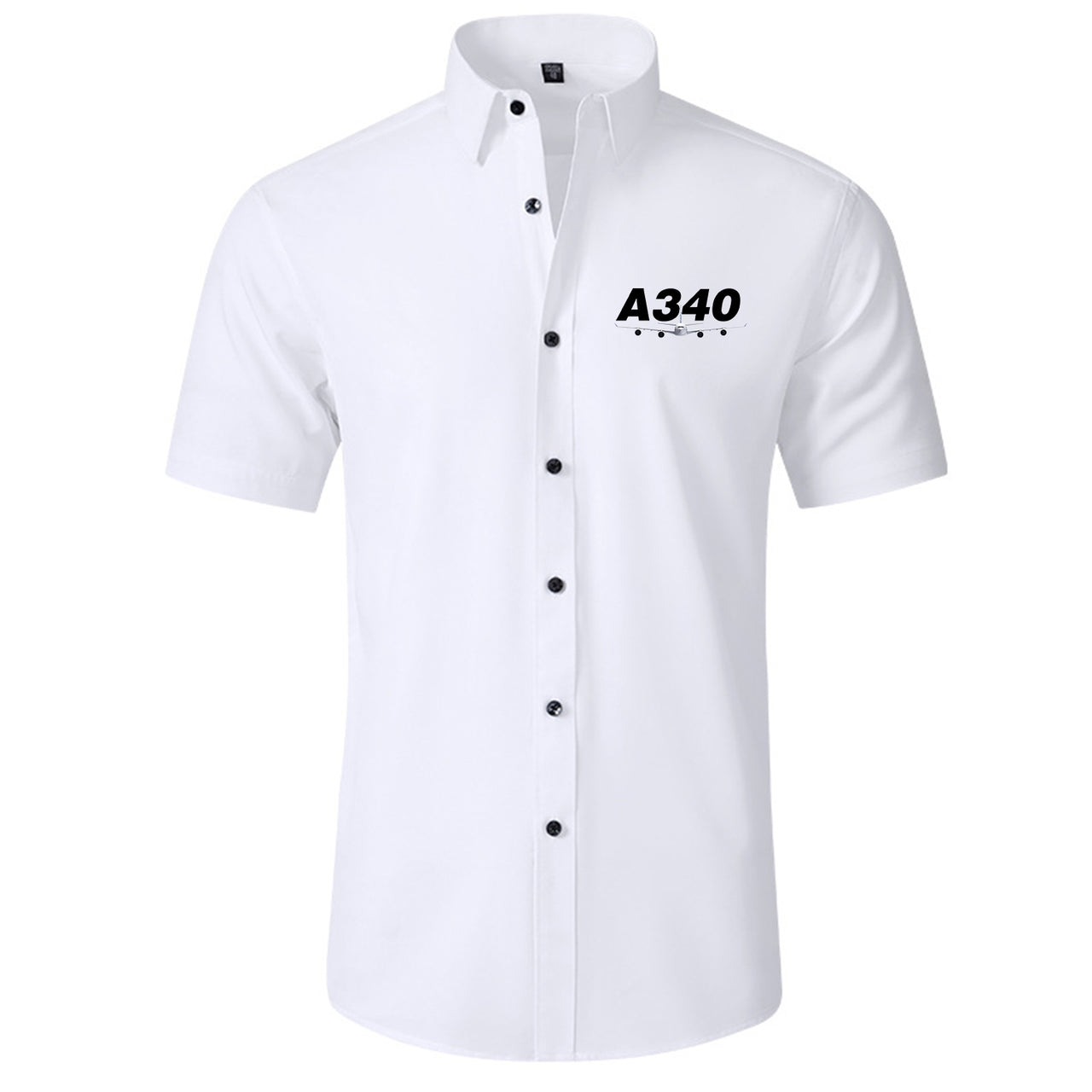 Super Airbus A340 Designed Short Sleeve Shirts