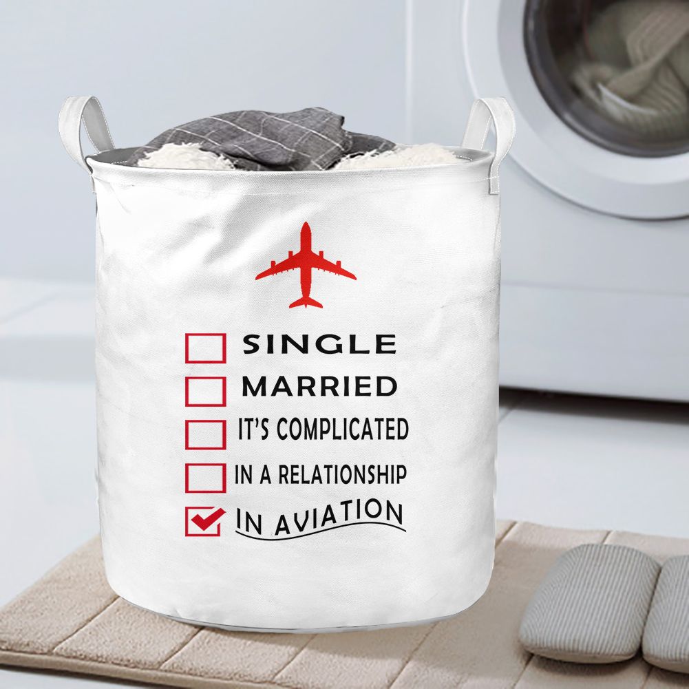 In Aviation Designed Laundry Baskets
