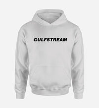 Thumbnail for Gulfstream & Text Designed Hoodies