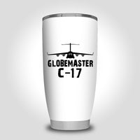 Thumbnail for GlobeMaster C-17 & Plane Designed Tumbler Travel Mugs