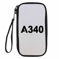 Thumbnail for A340 Flat Text Designed Travel Cases & Wallets