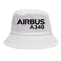 Thumbnail for Airbus A340 & Text Designed Summer & Stylish Hats