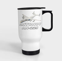 Thumbnail for Antonov AN-225 (12) Designed Travel Mugs (With Holder)