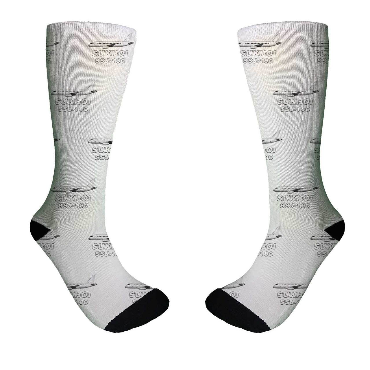 Sukhoi Superjet 100 Designed Socks