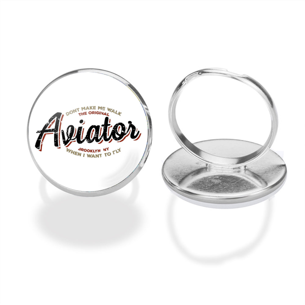 Aviator - Dont Make Me Walk Designed Rings