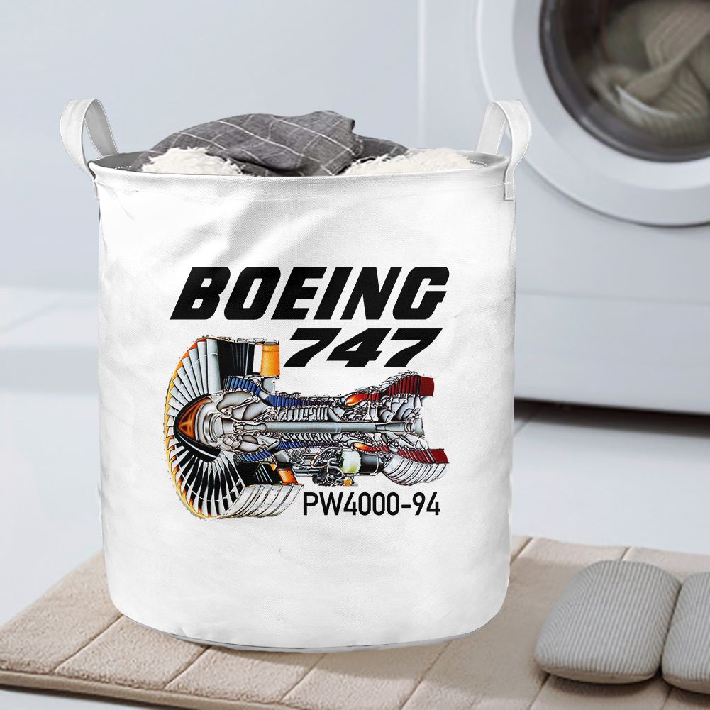 Boeing 747 & PW4000-94 Engine Designed Laundry Baskets