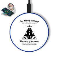 Thumbnail for One Mile of Runway Will Take you Anywhere Designed Wireless Chargers