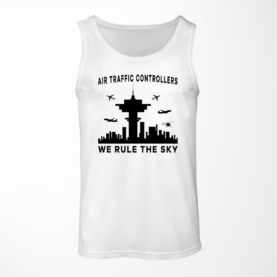 Air Traffic Controllers - We Rule The Sky Designed Tank Tops