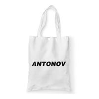 Thumbnail for Antonov & Text Designed Tote Bags