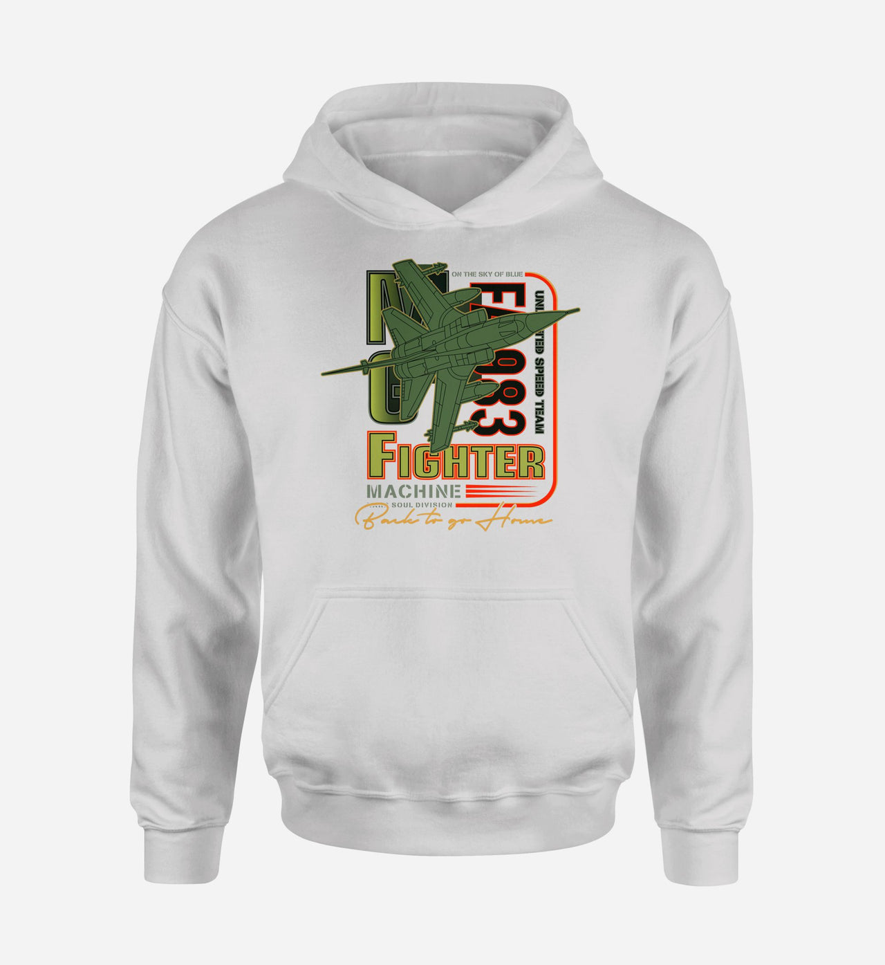 Fighter Machine Designed Hoodies