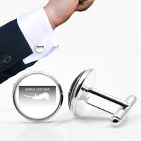 Thumbnail for Airbus A350XWB & Dots Printed Designed Cuff Links